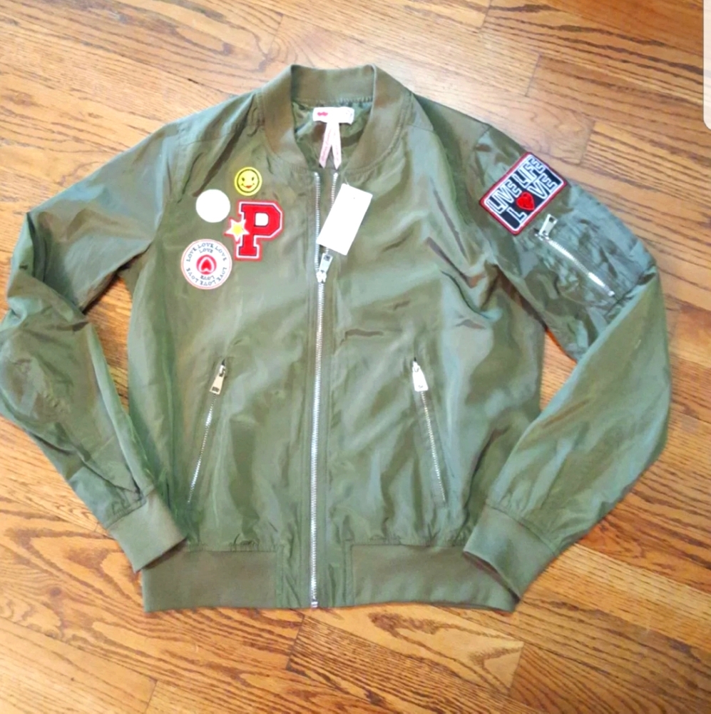 NWT Poof Military Style Jacket